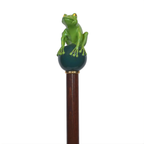 Frog Prince Green - Walking Cane