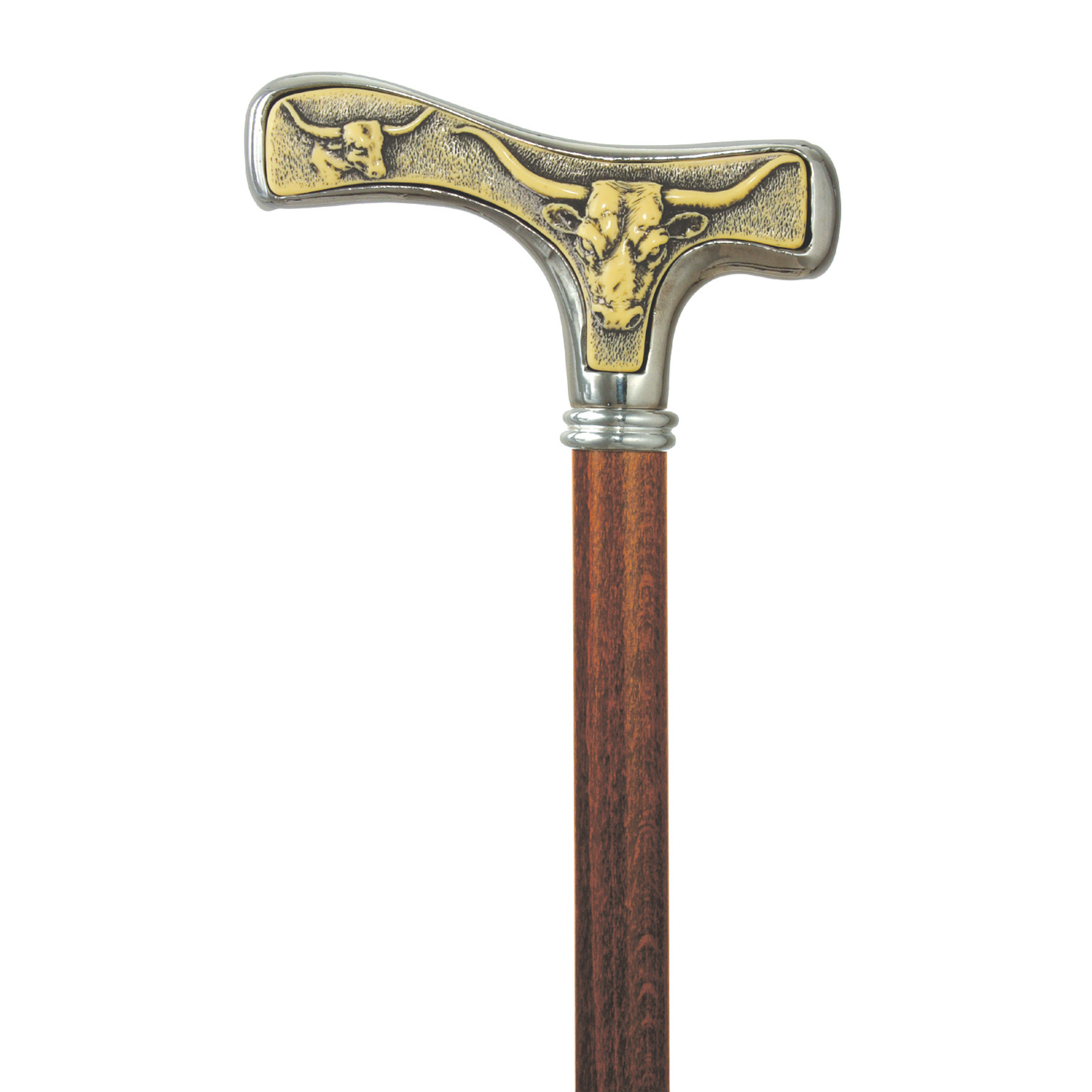 Longhorns Walking Stick - Harvy Canes