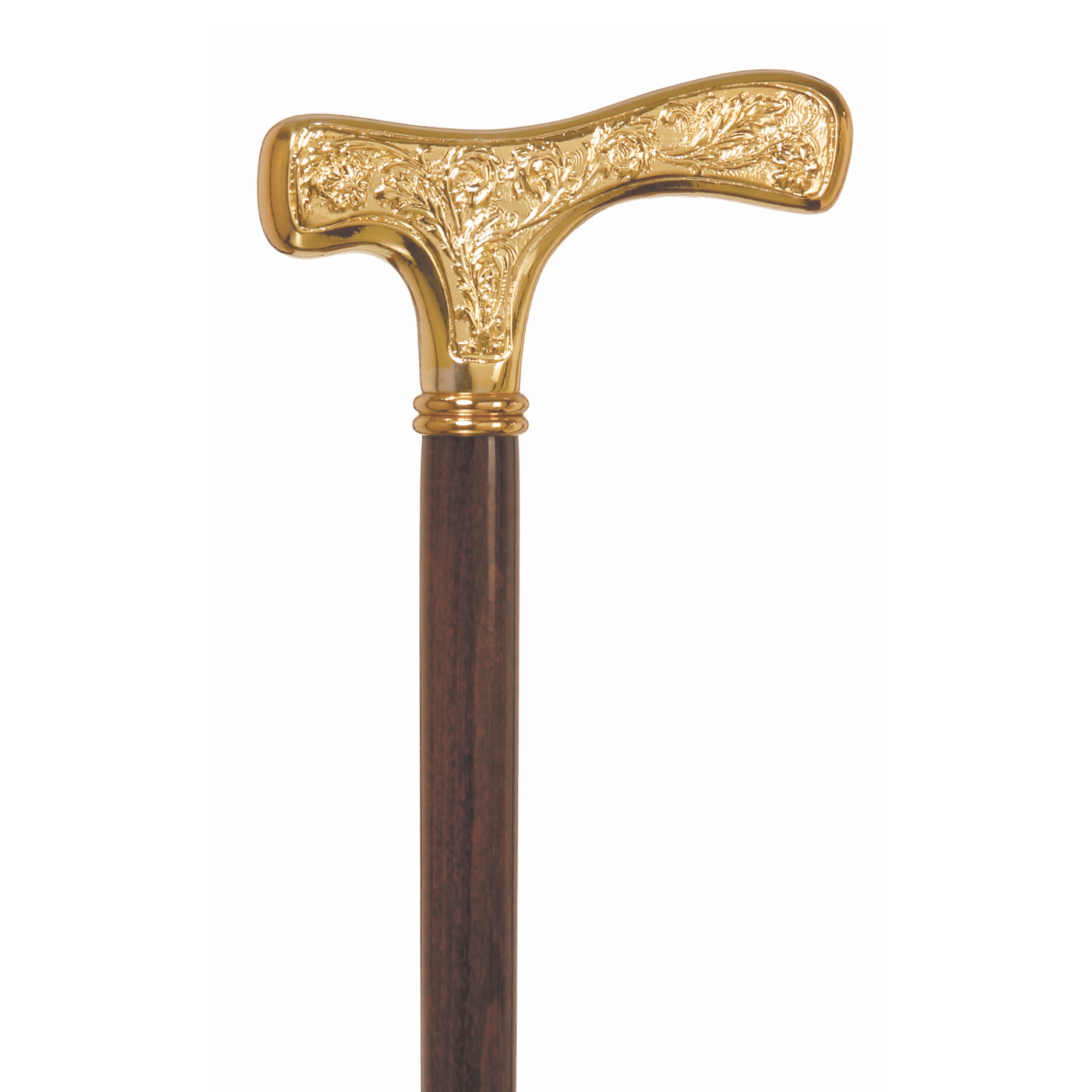 Golden Vermeil Balmoral - Walking Stick