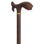 Trout Walking Stick - Brown
