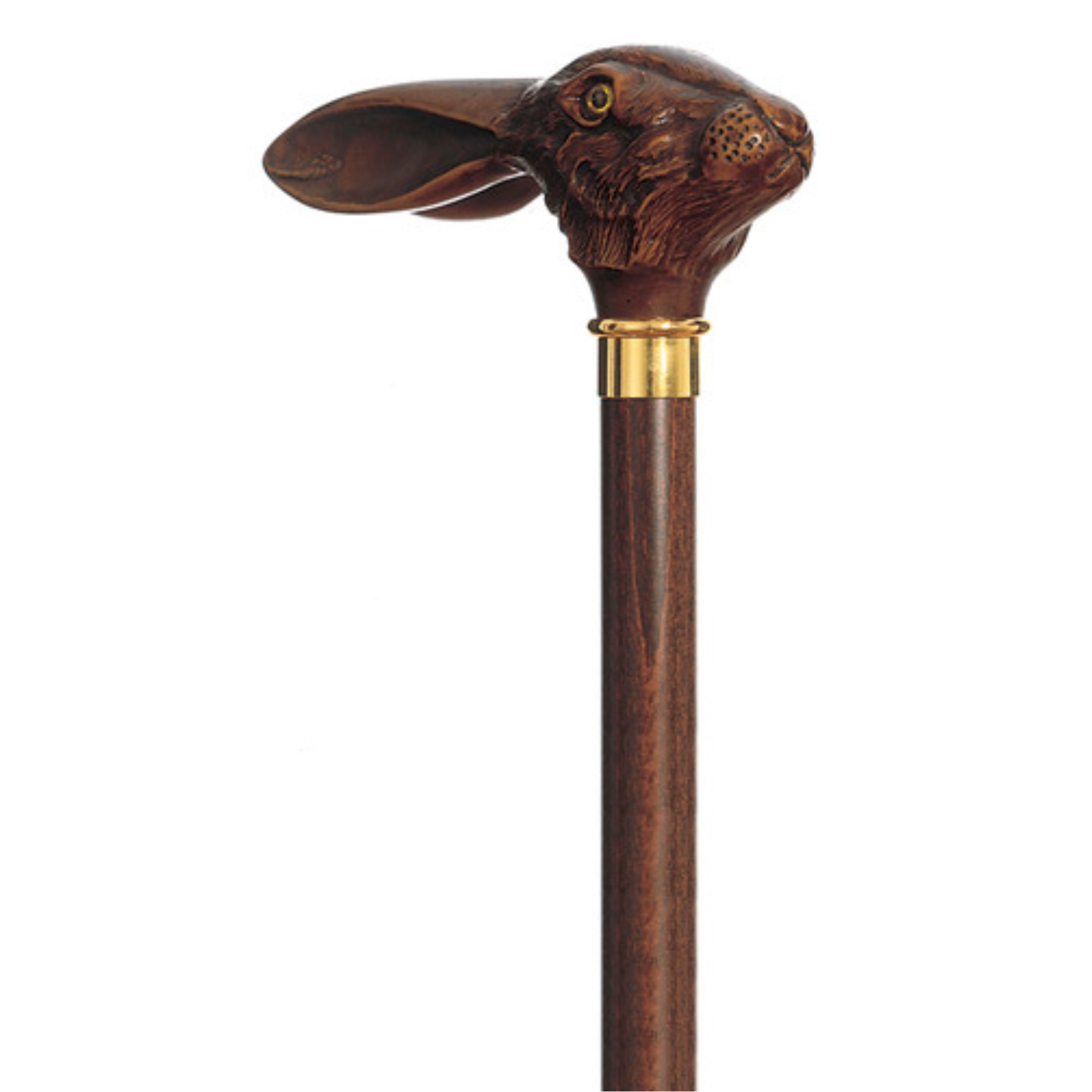 Jack Rabbit Walking Cane with Durable Beechwood Shaft