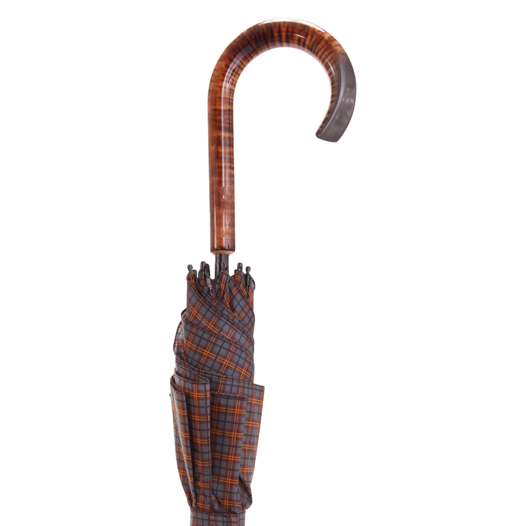 The Tartans Tiger Maple Crook Umbrella