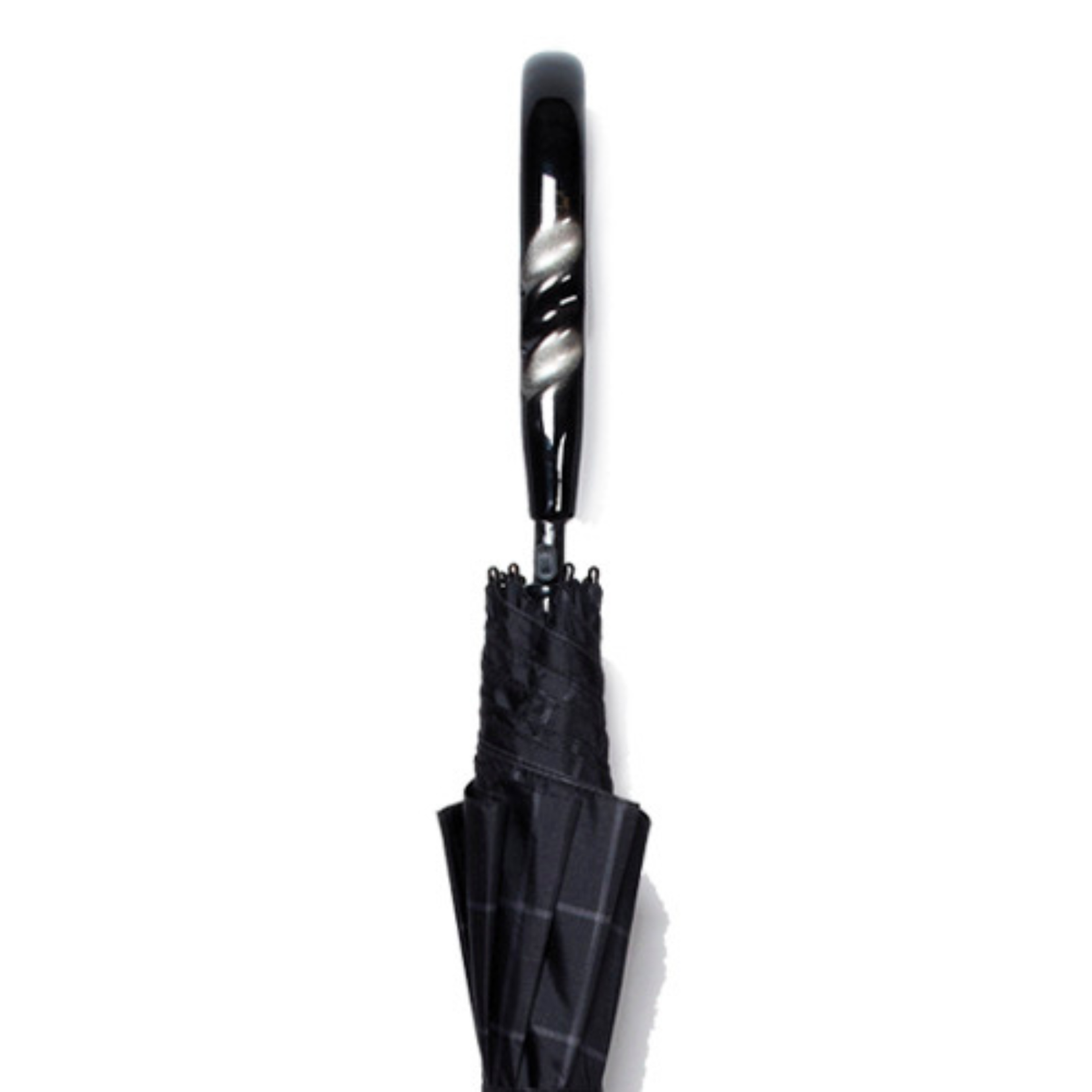 Triple Twist Crook Handle Umbrella