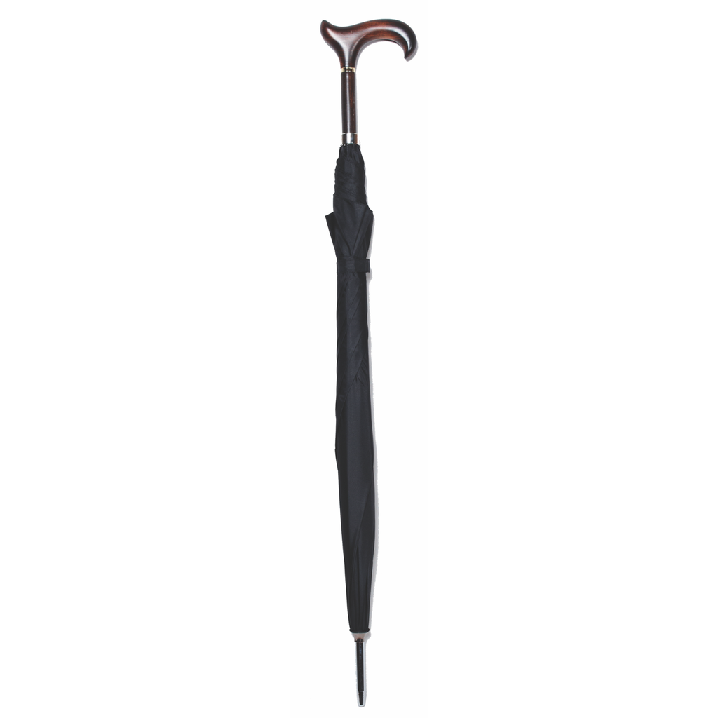 The Classics Walnut Derby Ergo Umbrella