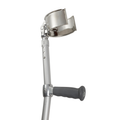 Featherweight Aluminum Forearm Crutch with Durable Handle