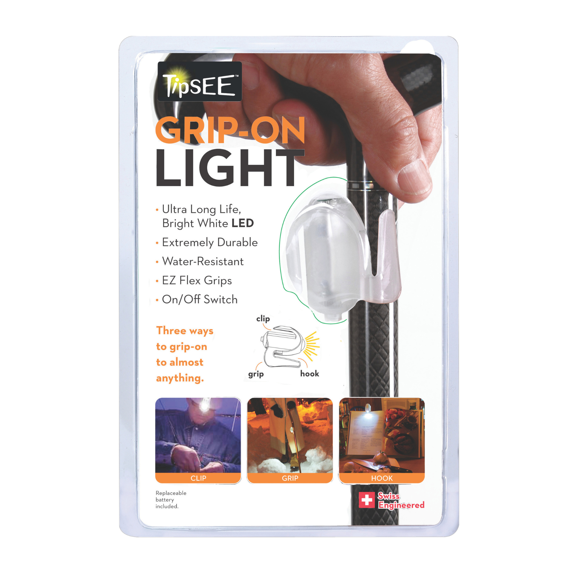 Clip On Walking Cane Light