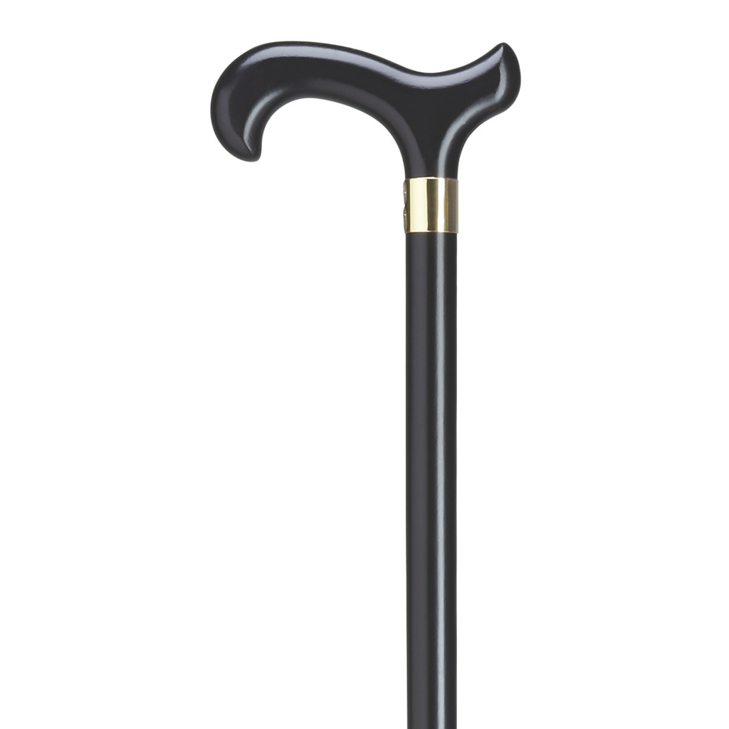 Extra Tall Derby Cane with Brass Band