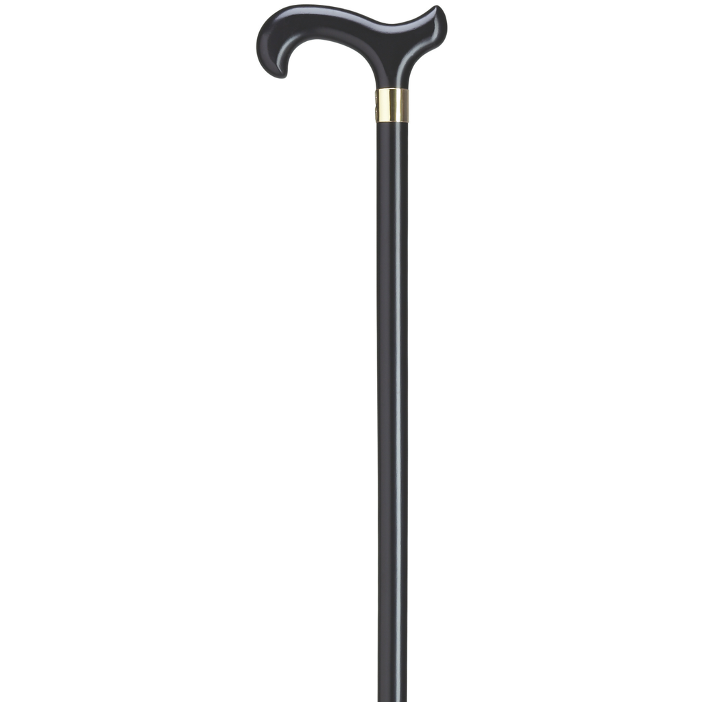 Extra Tall Derby Cane with Brass Band