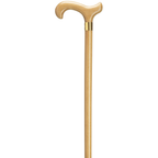 Men's Derby Cane with Brass Band