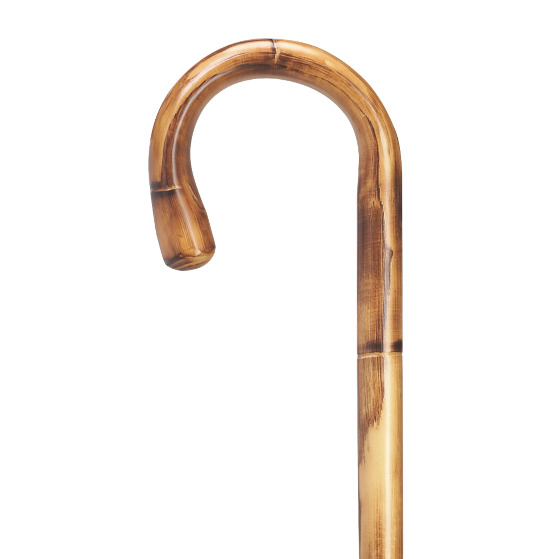Tourist Stepped & Scorched Chestnut Cane