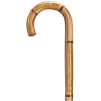Tourist Cane with Hexagon Manilla Carving
