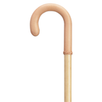 Hand Stitched Leather Crook Handle