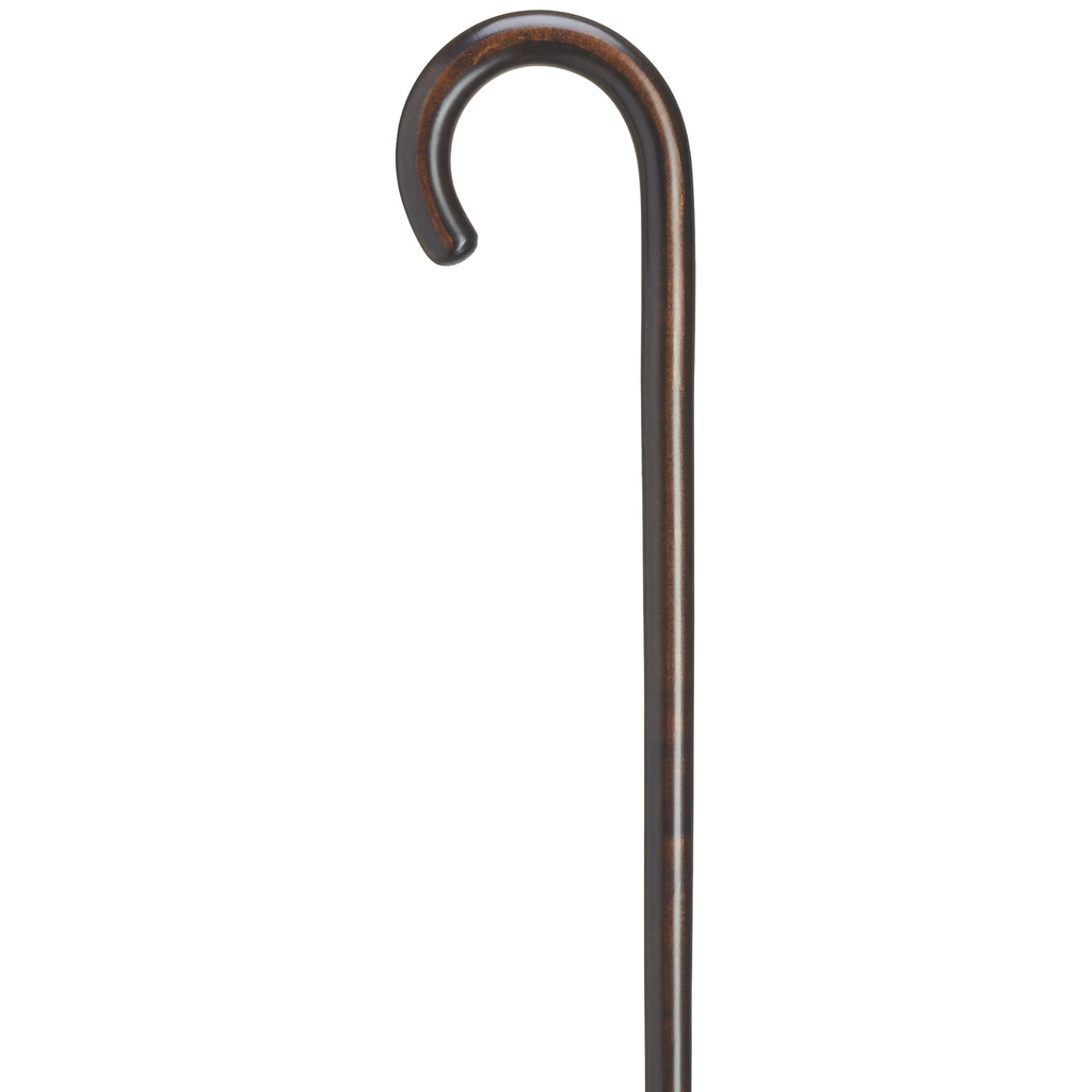 Crook Handle Cane High Gloss Ebony Finish