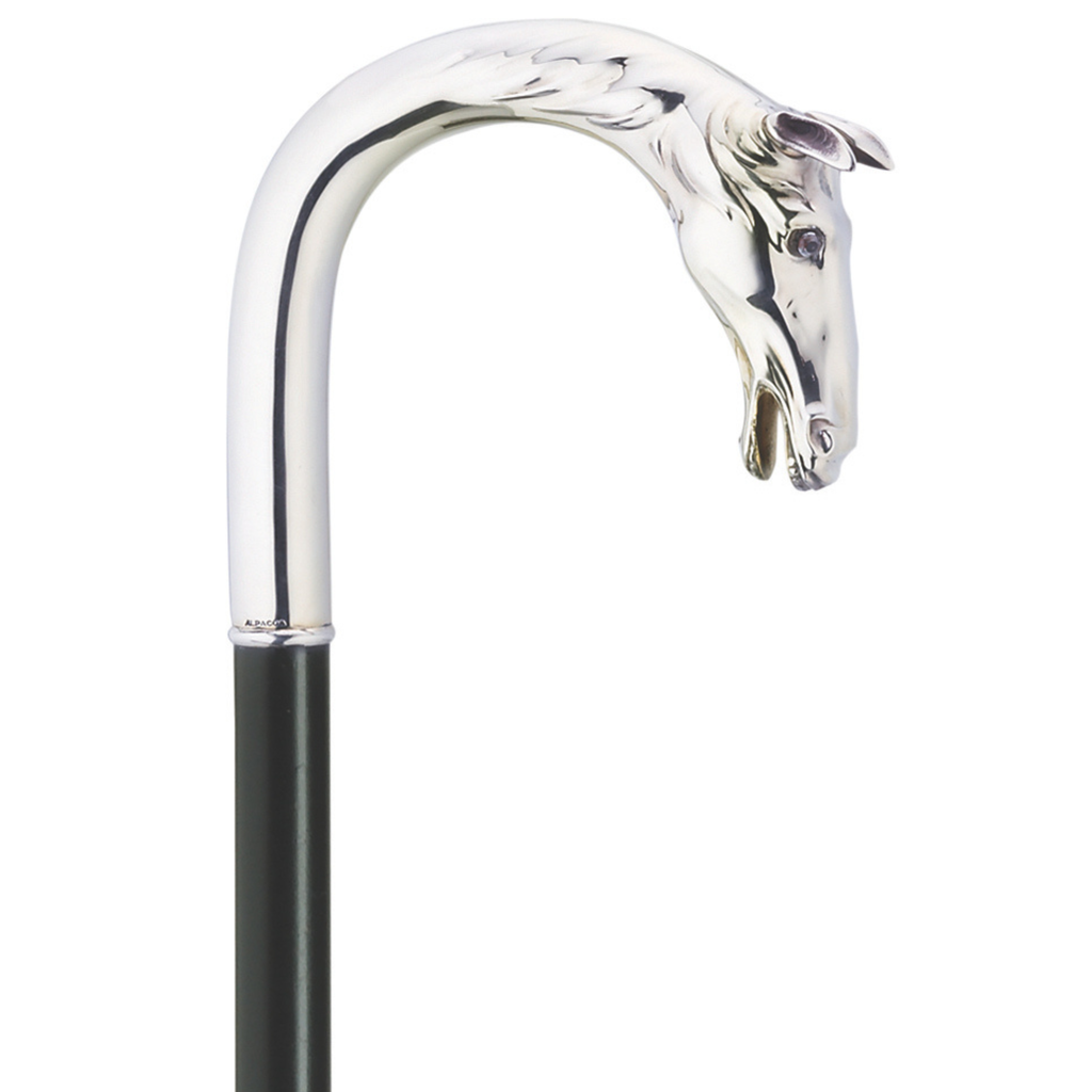 Crook Shape Horse Head Cane