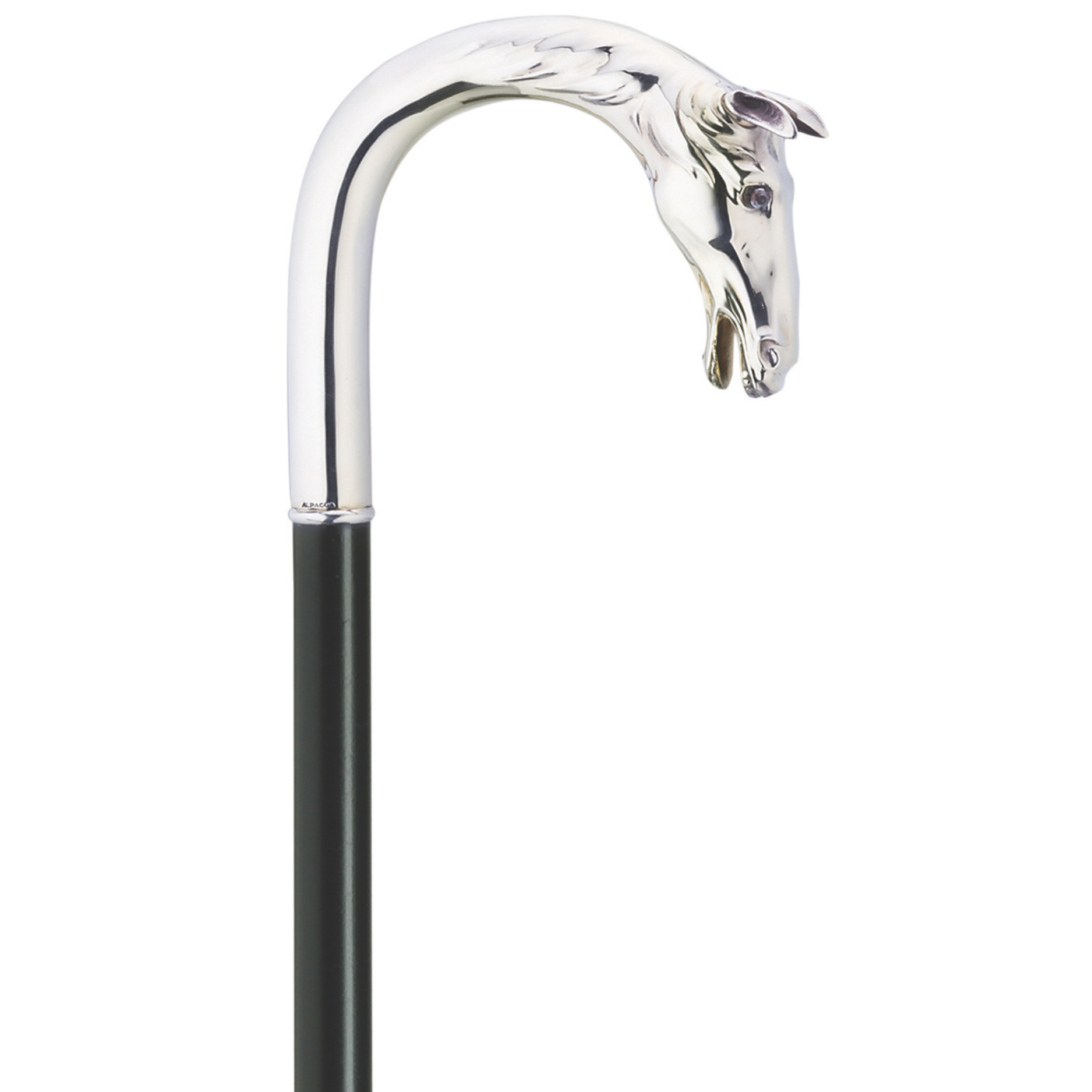 Crook Shape Horse Head Cane