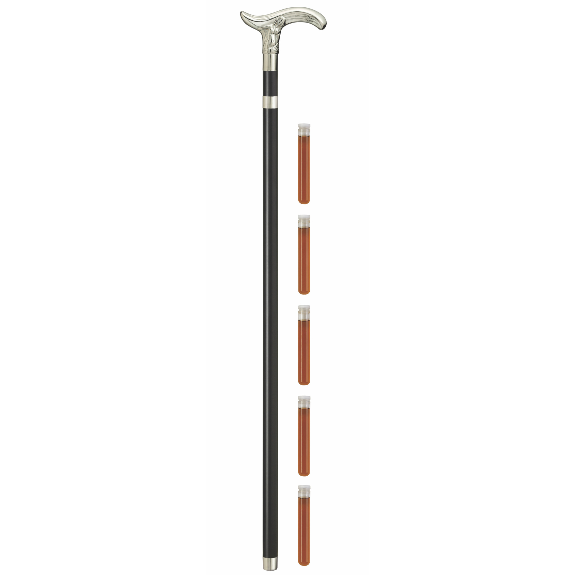 Brandy Cane Chrome Handles