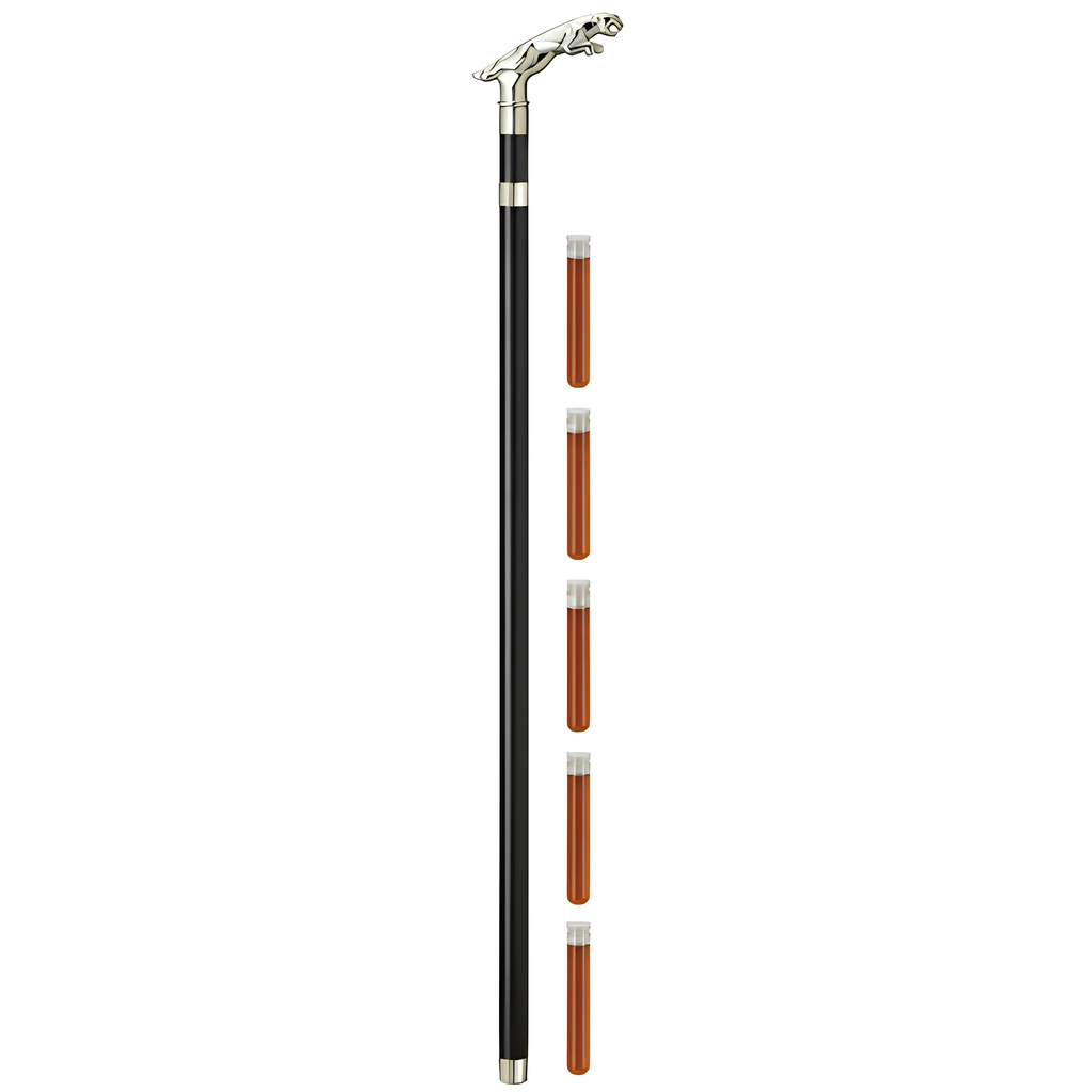Brandy Cane Chrome Handles