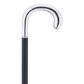 Bulb Nose Crook Alpacca Walking Stick