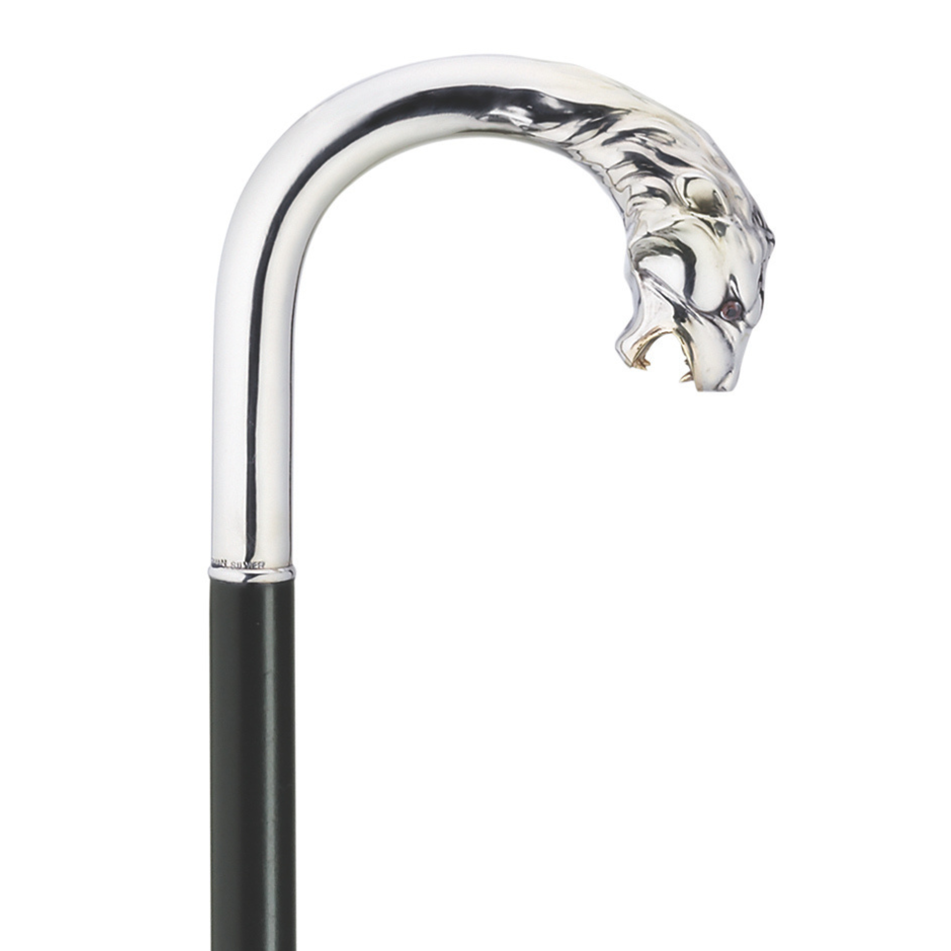Lion's Walking Cane - Open Mouth