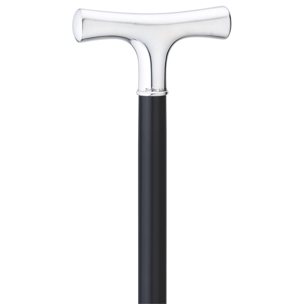 Ladies' "T" Sterling Silver Cane