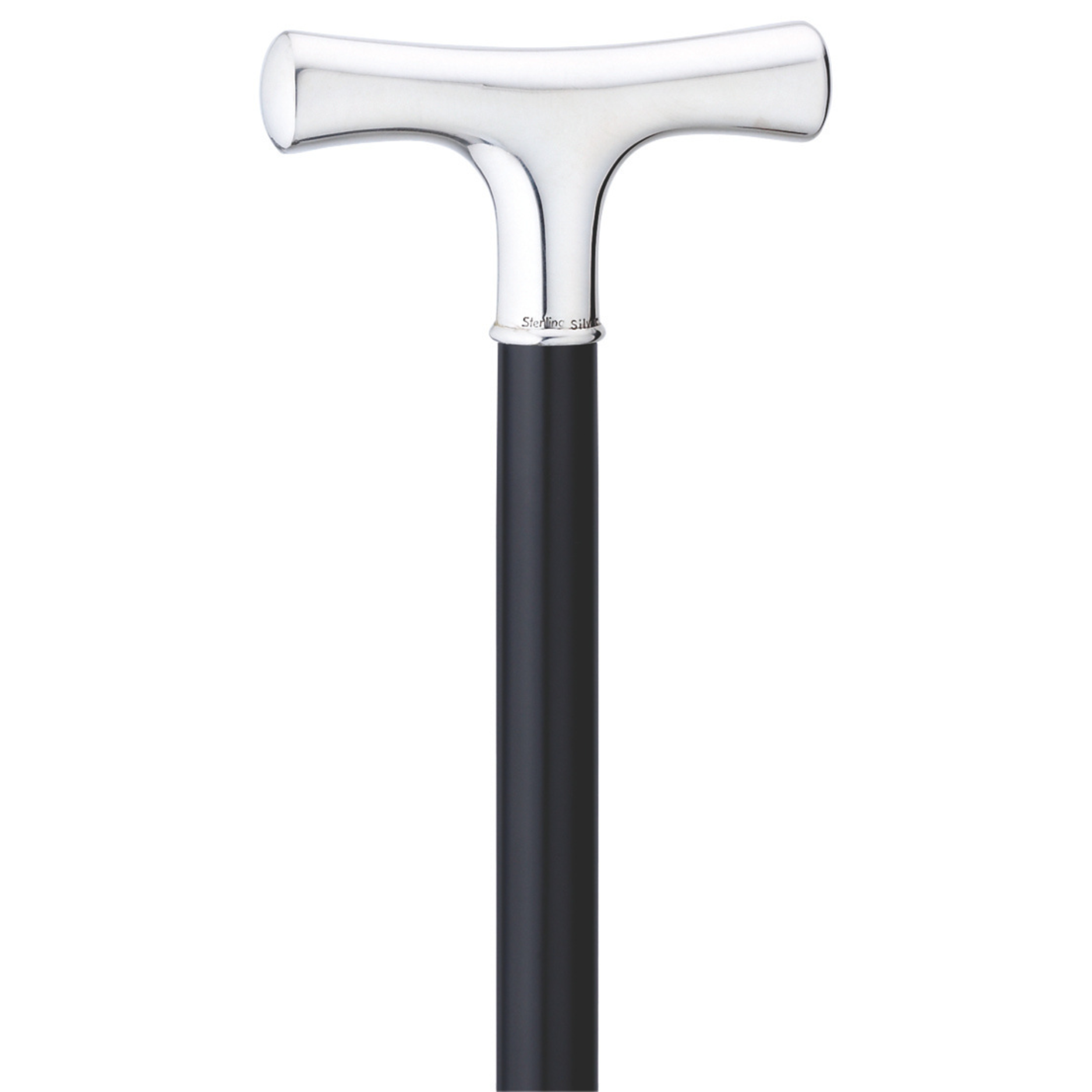 Ladies' "T" Sterling Silver Cane