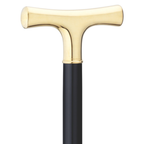 Ladies Golden "T" Handle Walking Cane