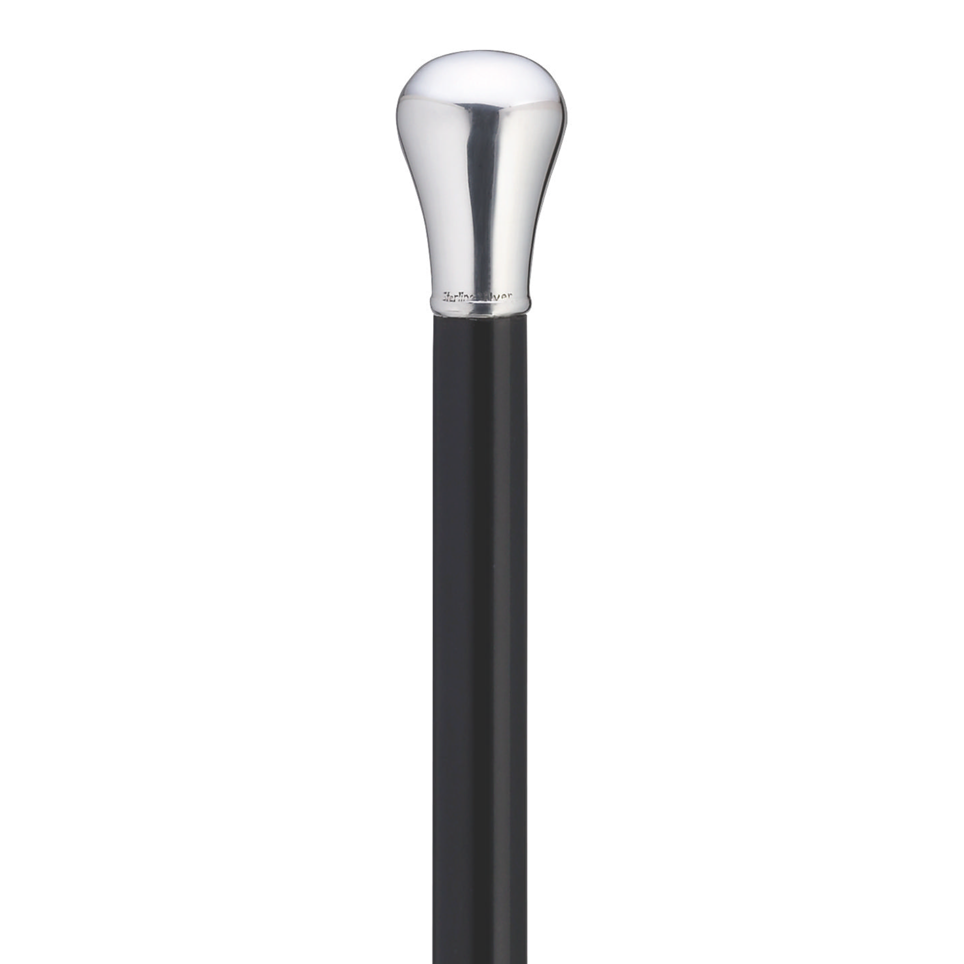 Ladies' Silver Cap Walking Stick
