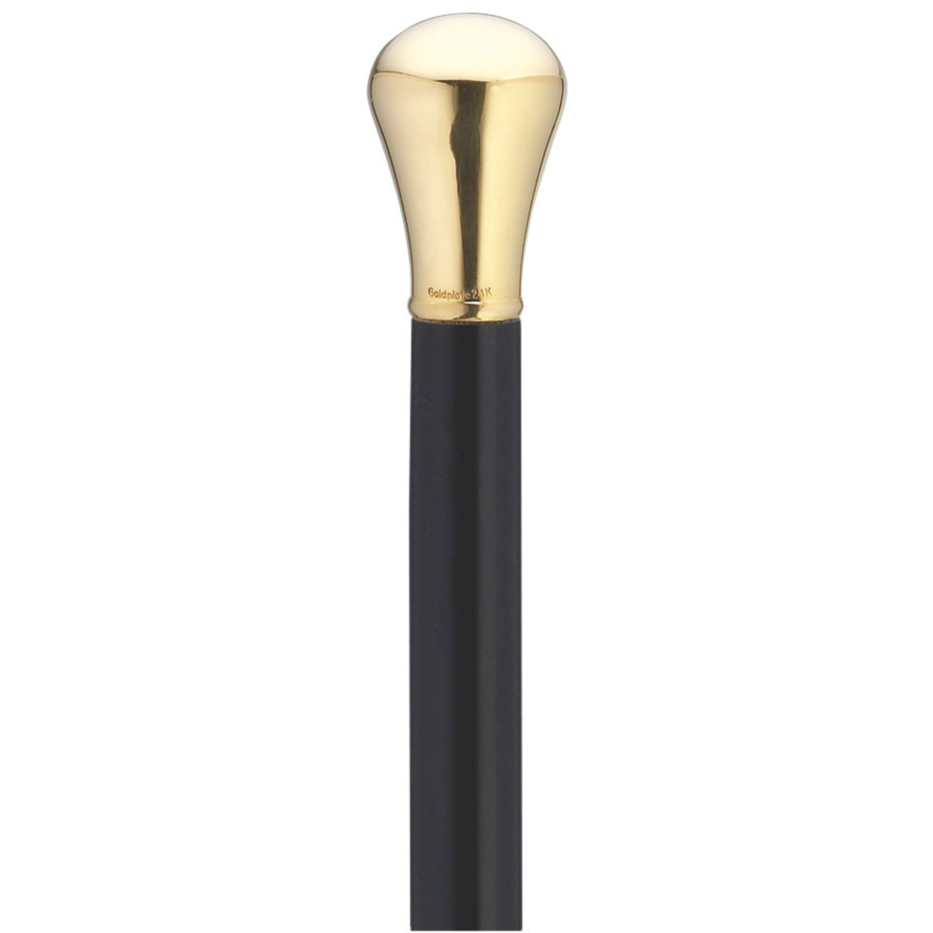14K Gold Plate Cap - Walking Stick