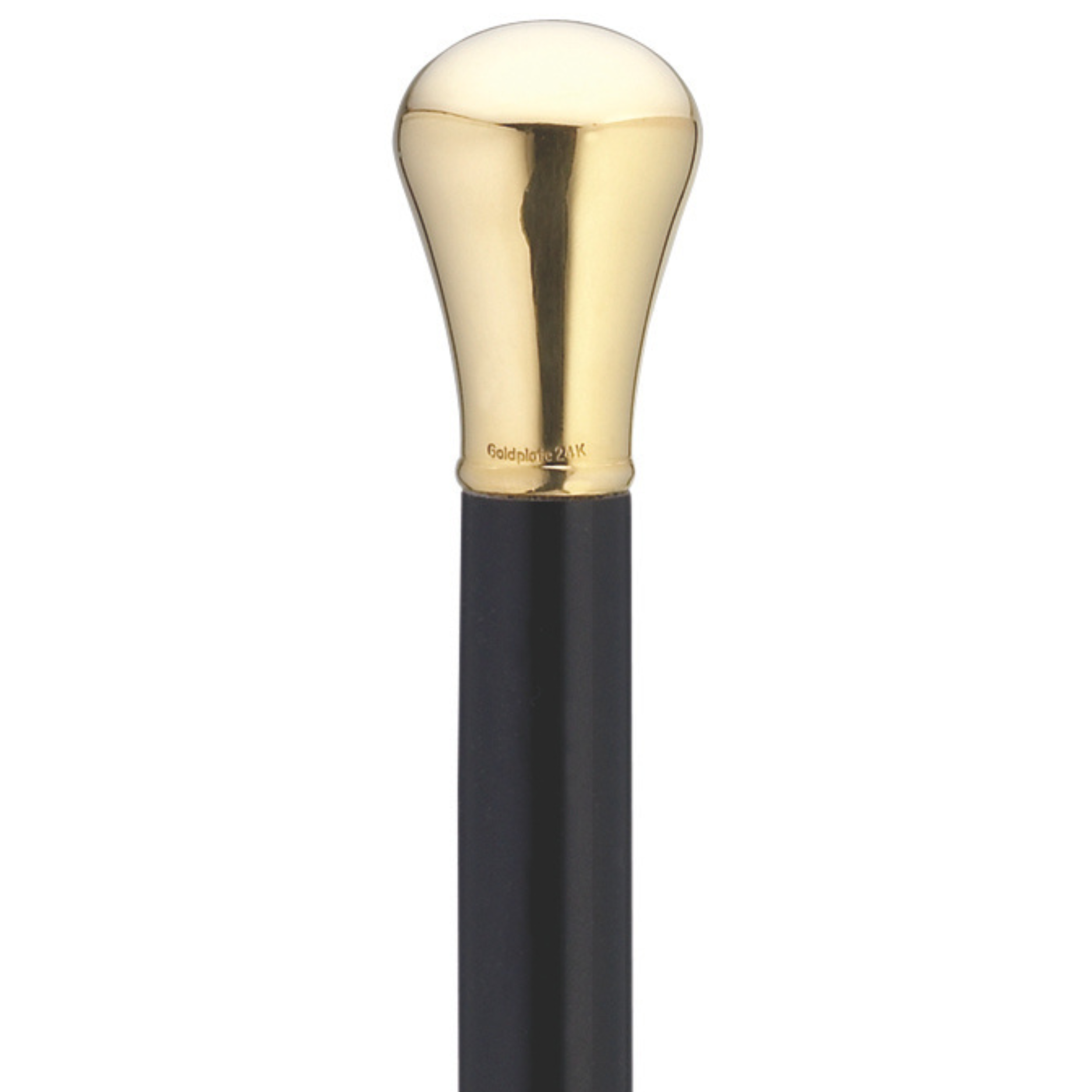 14K Gold Plate Cap - Walking Stick