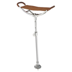 Leather Saddle Seat Stick Cane