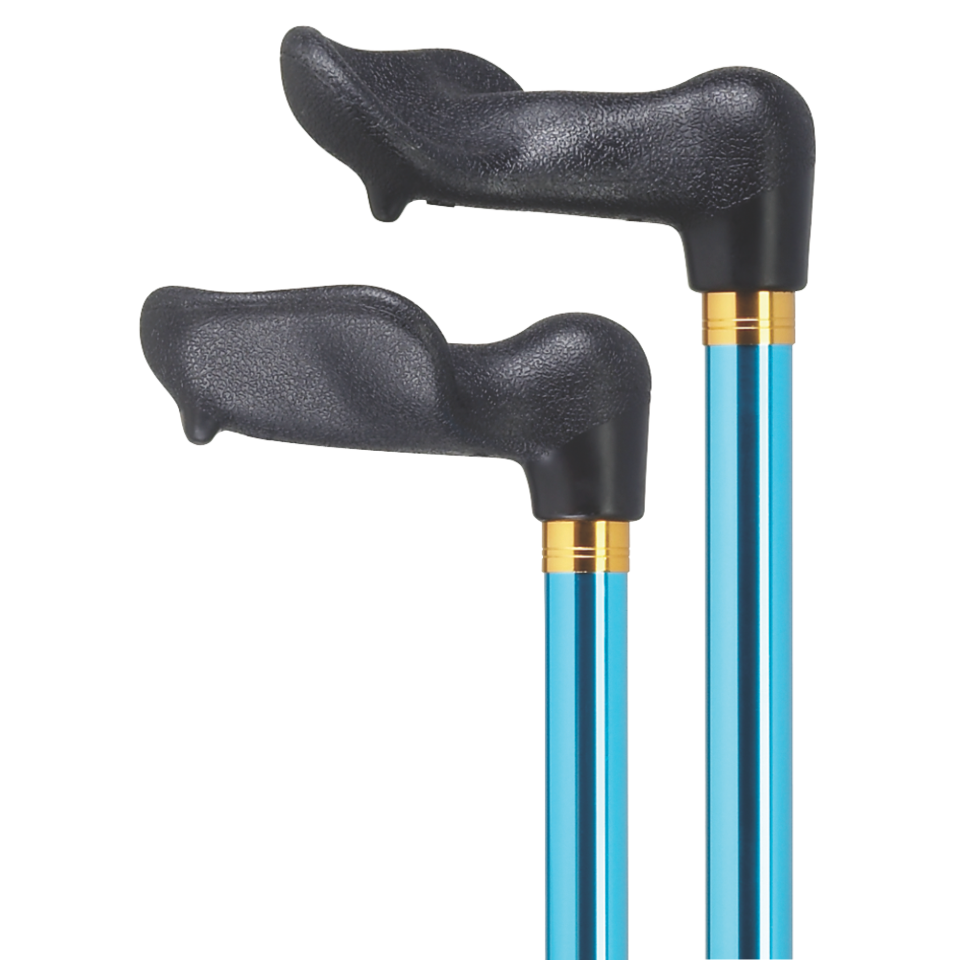 Ergonomic Right-Hand Adjustable Walking Cane with Safety Lock