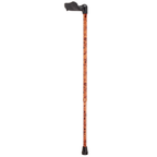 Ergonomic Right-Hand Adjustable Walking Cane with Safety Lock
