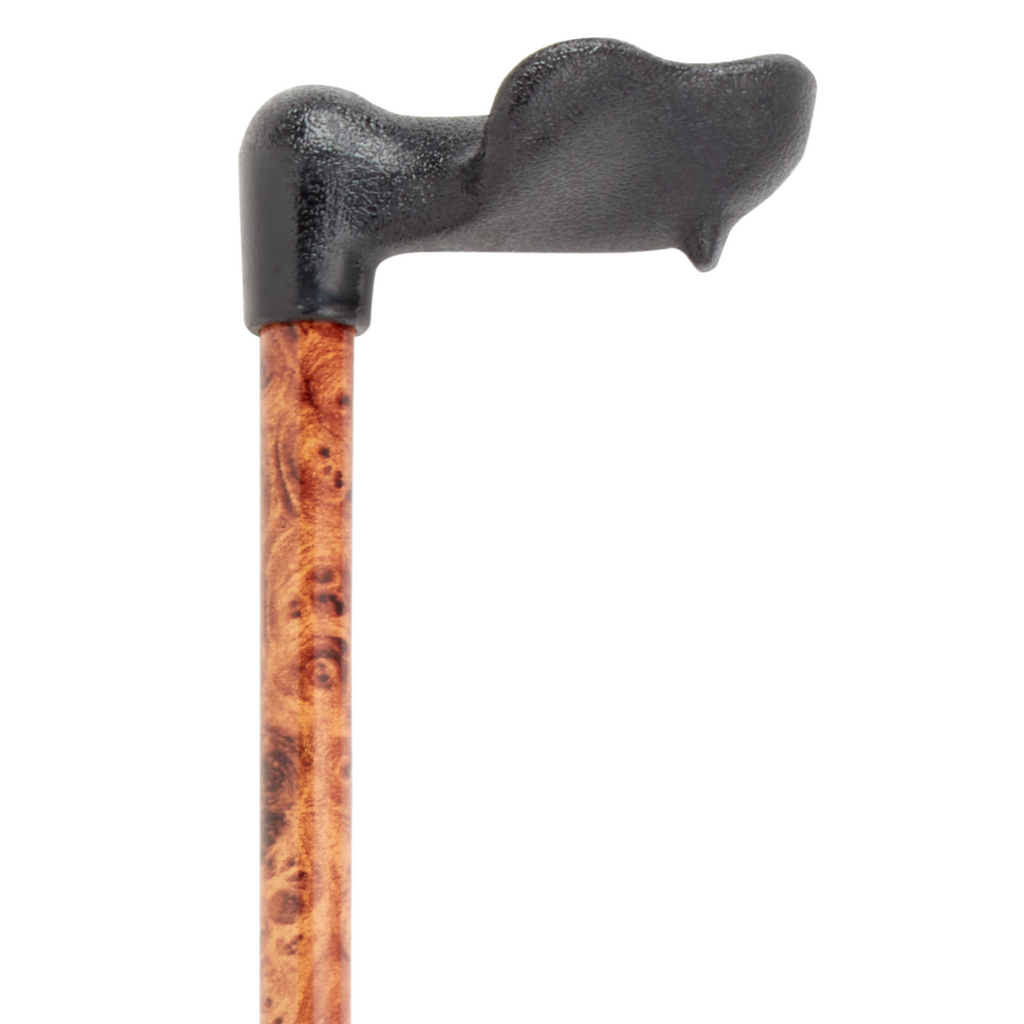 Ergonomic Right-Hand Adjustable Walking Cane with Safety Lock