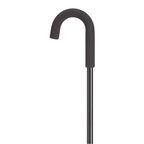 Aluminum Adjustable Walking Cane with Foam Grip & Anti-Rattle Nut