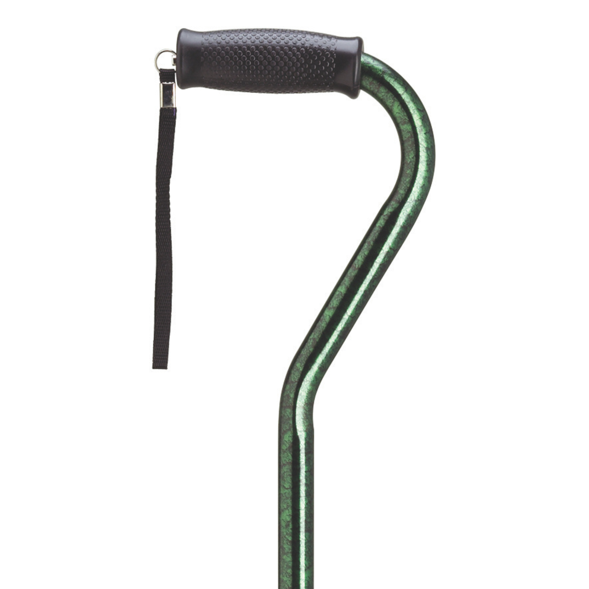 Granite Aluminum Offset Walking Cane with Cushion Grip 30-39 Adjustable