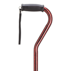 Granite Aluminum Offset Walking Cane with Cushion Grip 30-39 Adjustable