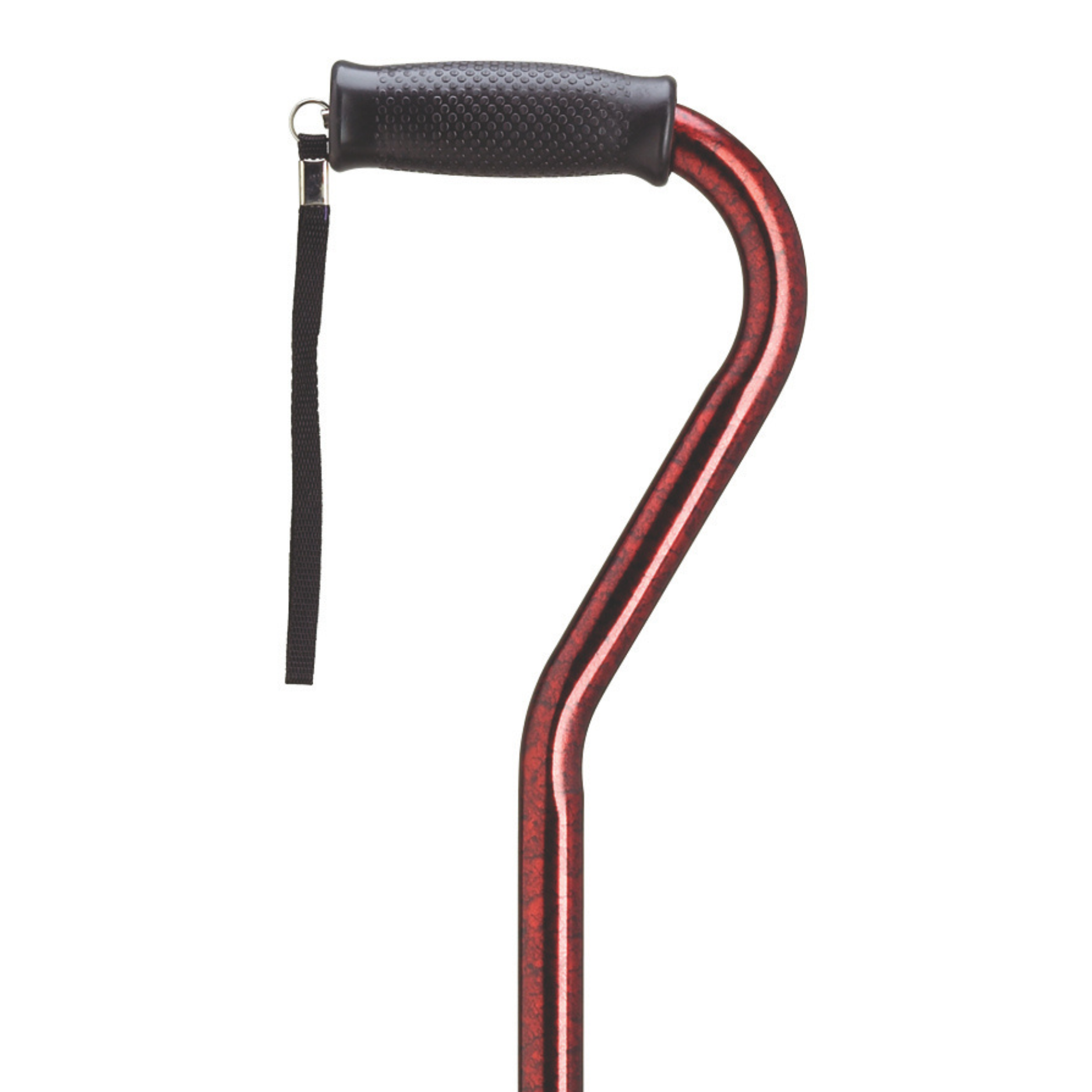 Granite Aluminum Offset Walking Cane with Cushion Grip 30-39 Adjustable