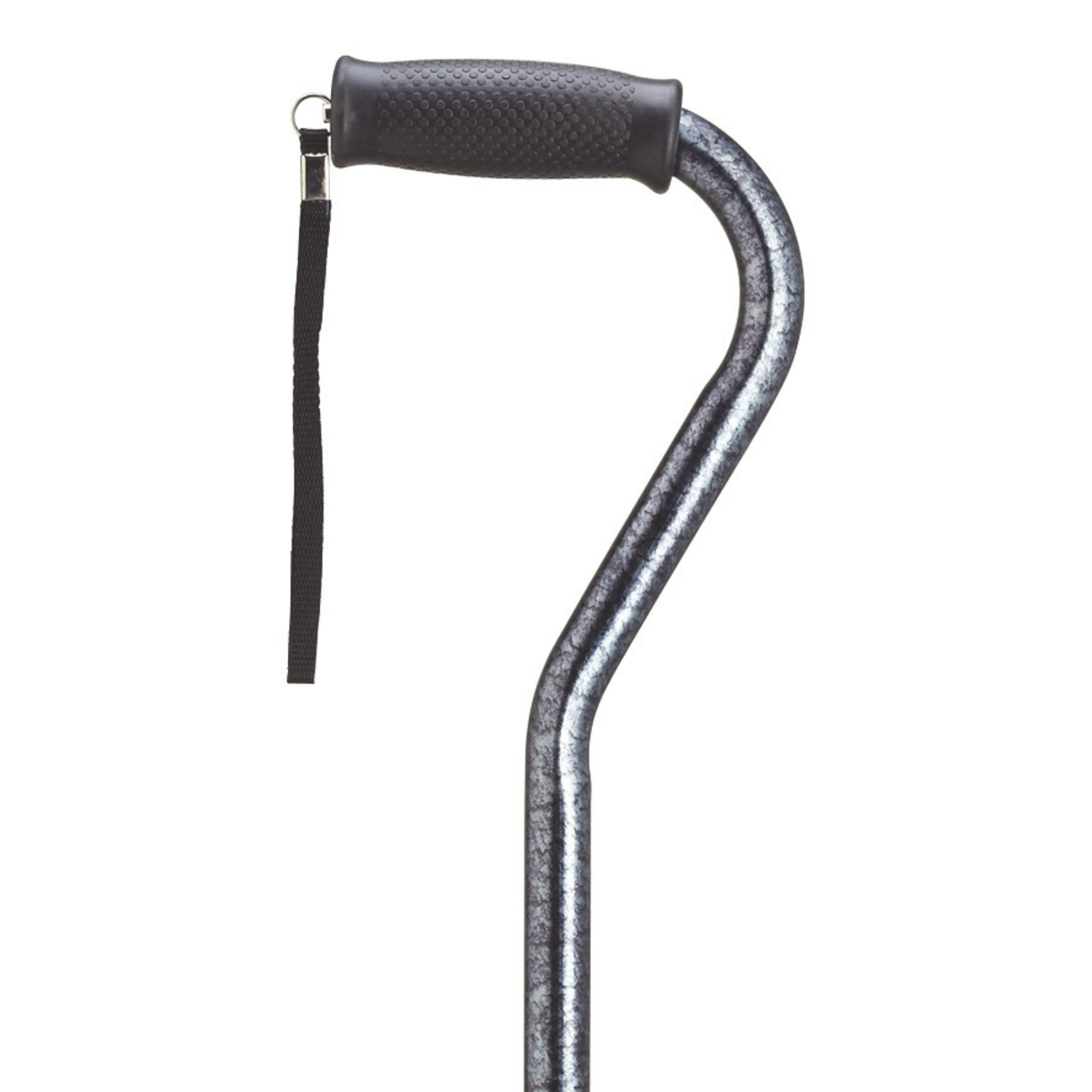 Granite Aluminum Offset Walking Cane with Cushion Grip 30-39 Adjustable