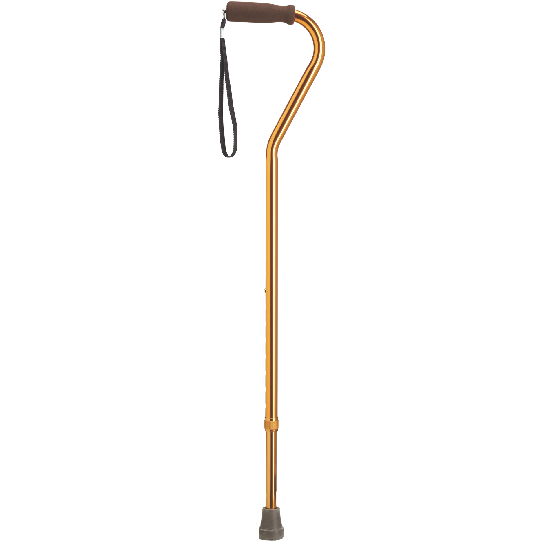 Elegant Balance Adjustable Ladies Walking Cane with Hypalon Grip