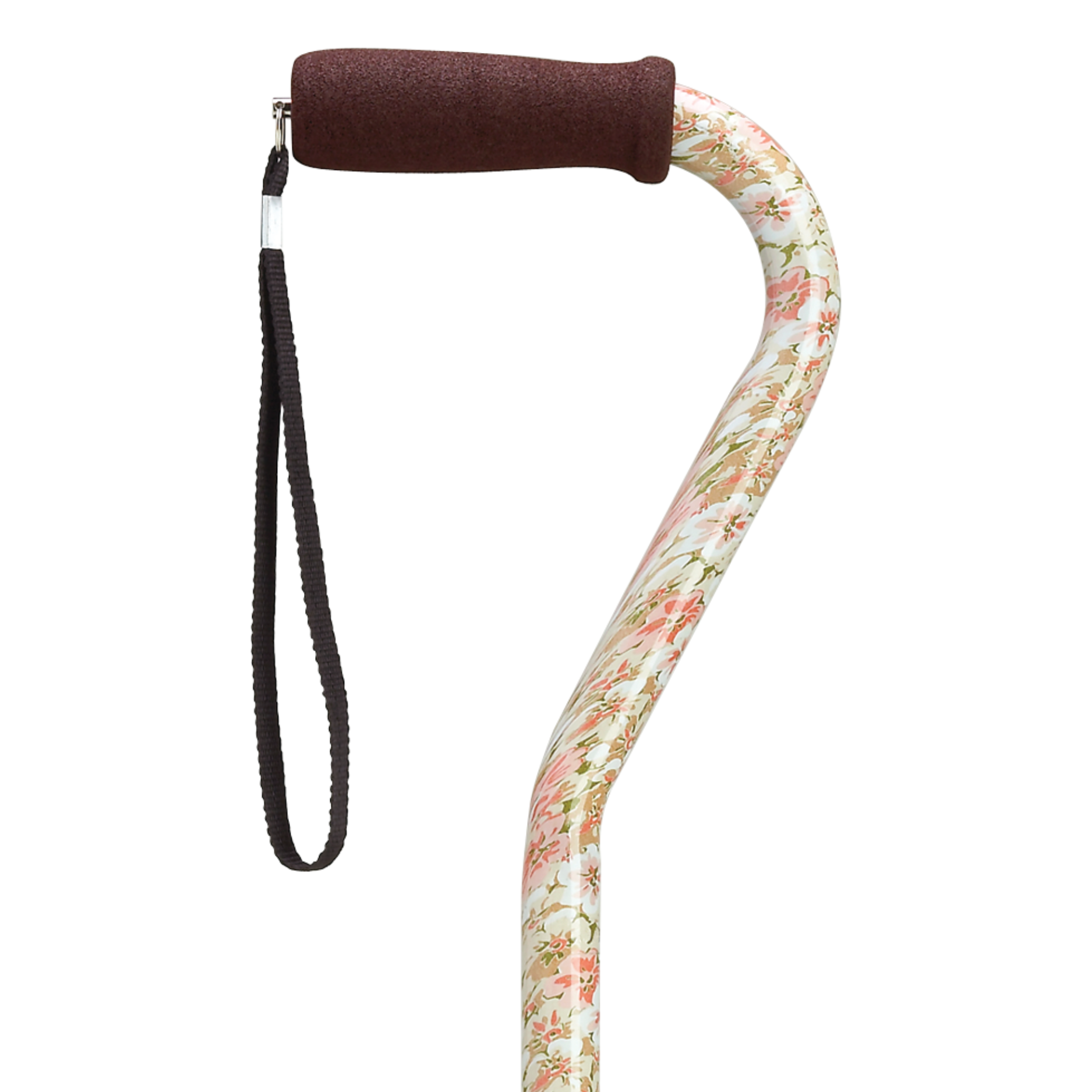 Stylish Adjustable Offset Cane with Hypalon Grip – 13 Prints