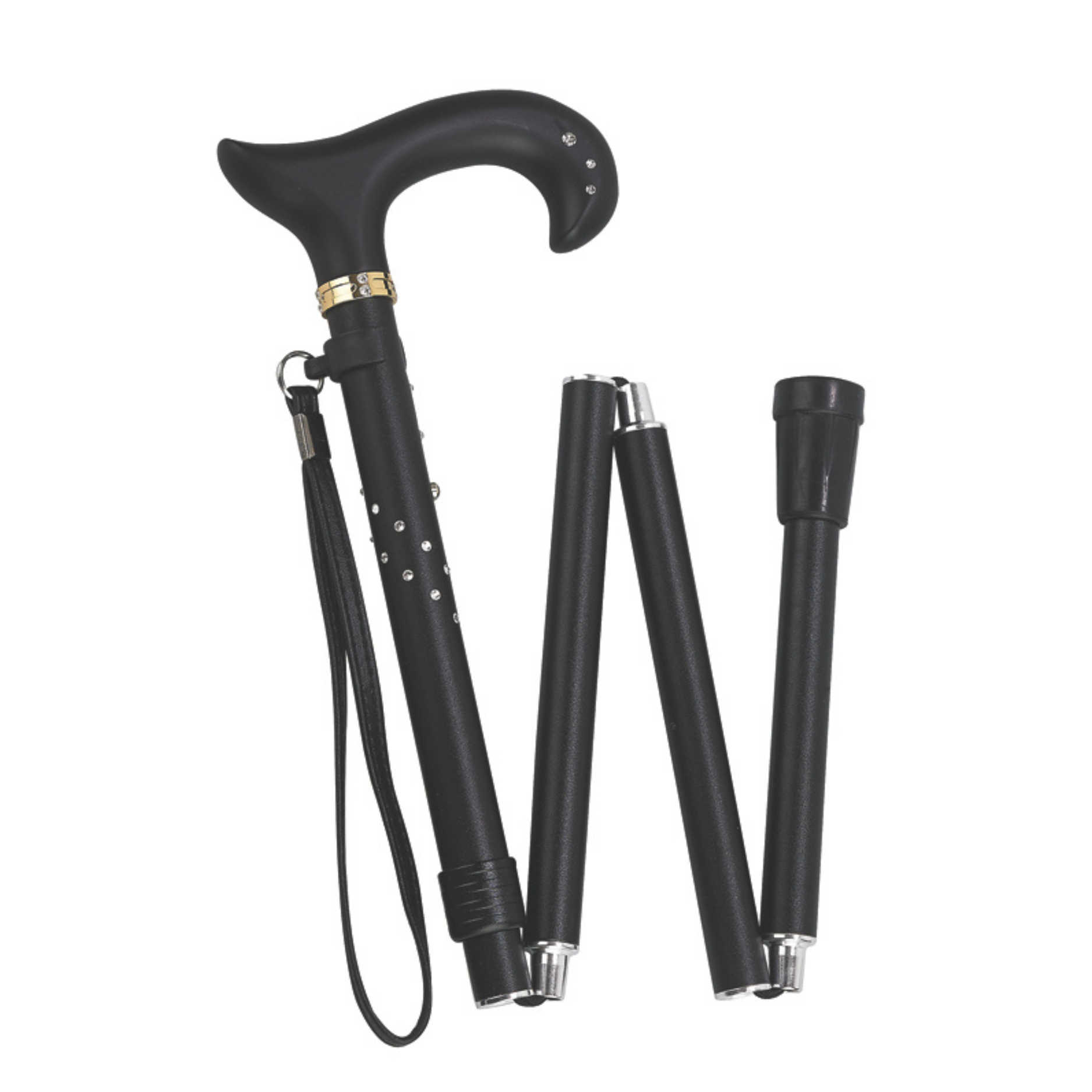 Swarovski Folding Derby Cane