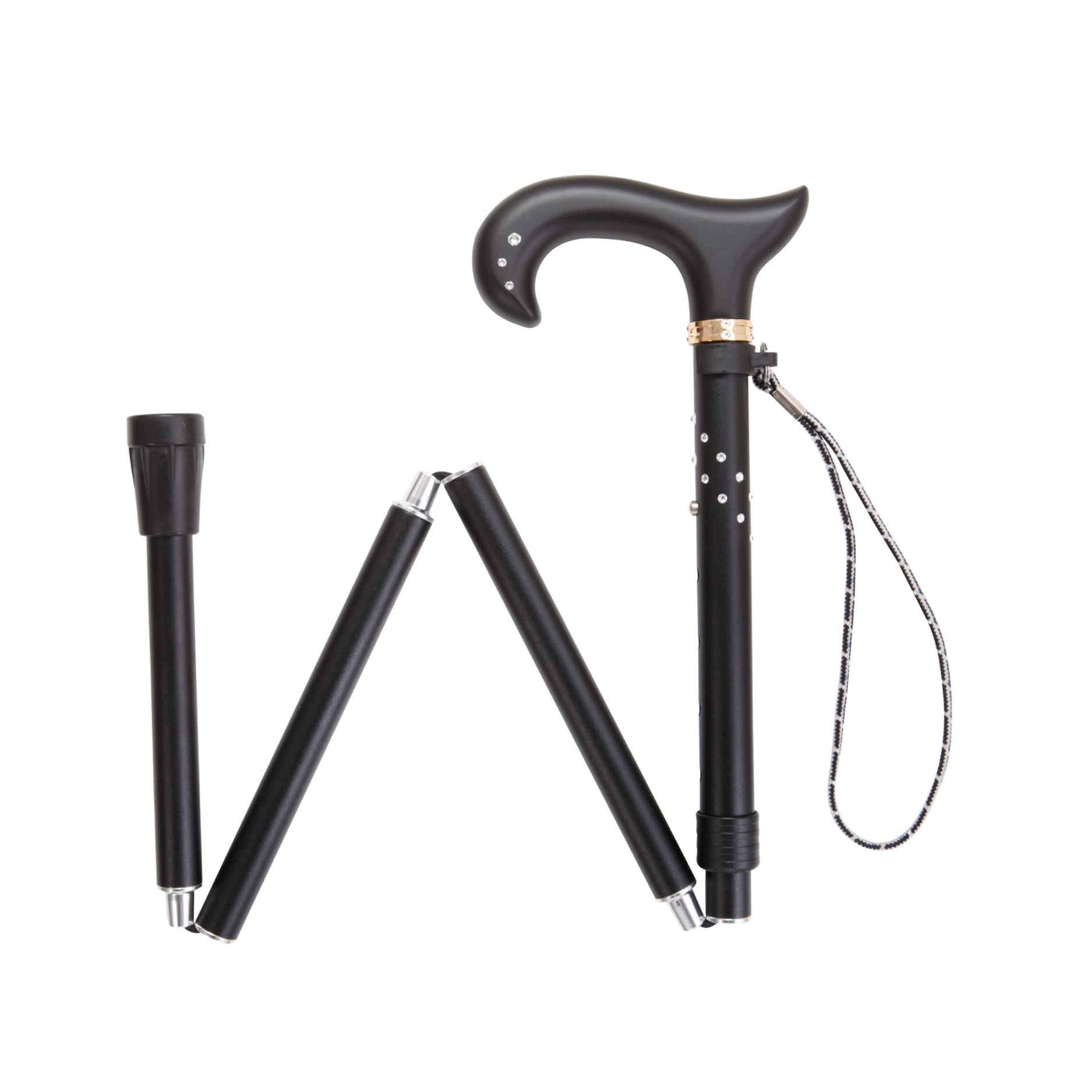 Swarovski Folding Derby Cane