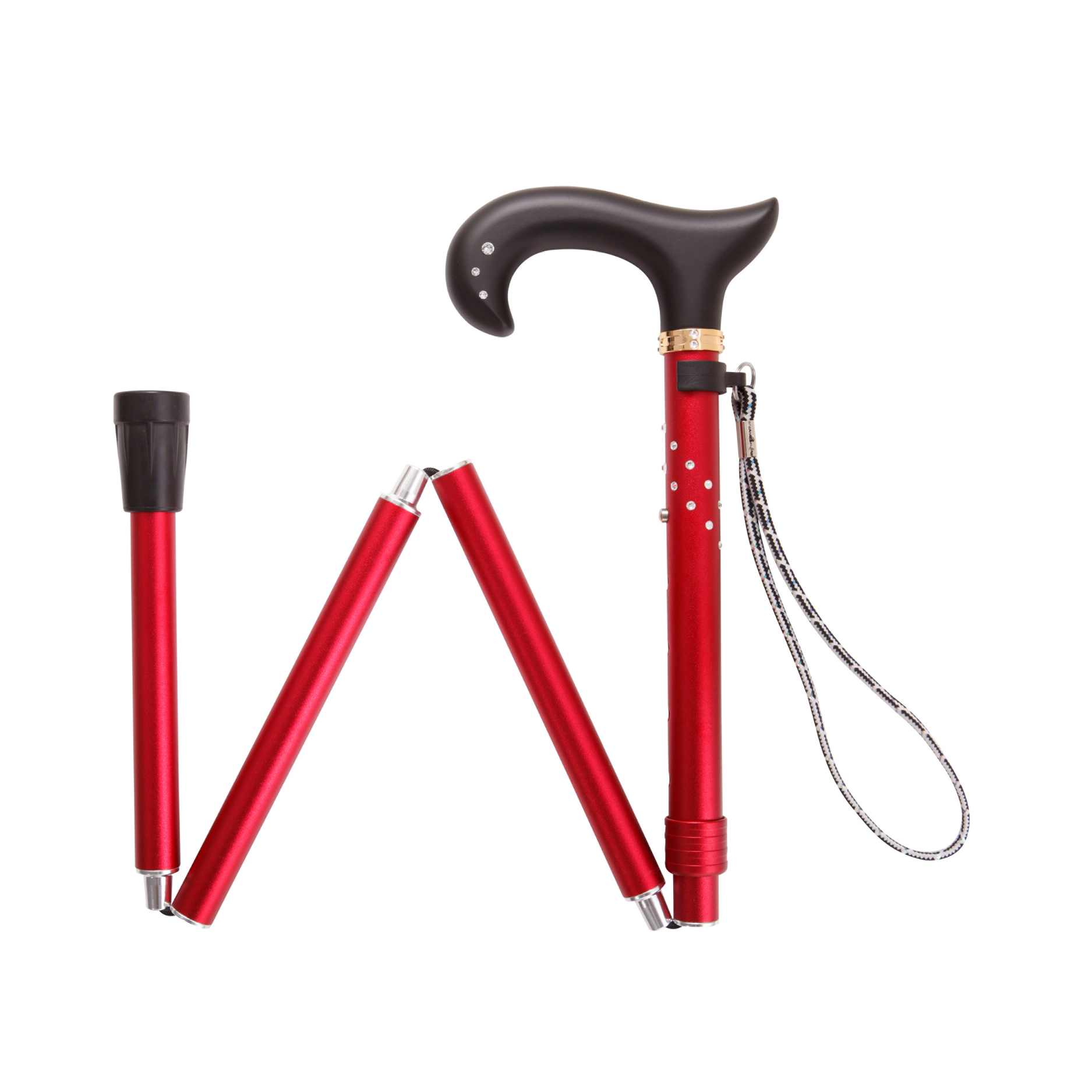 Swarovski Folding Derby Cane