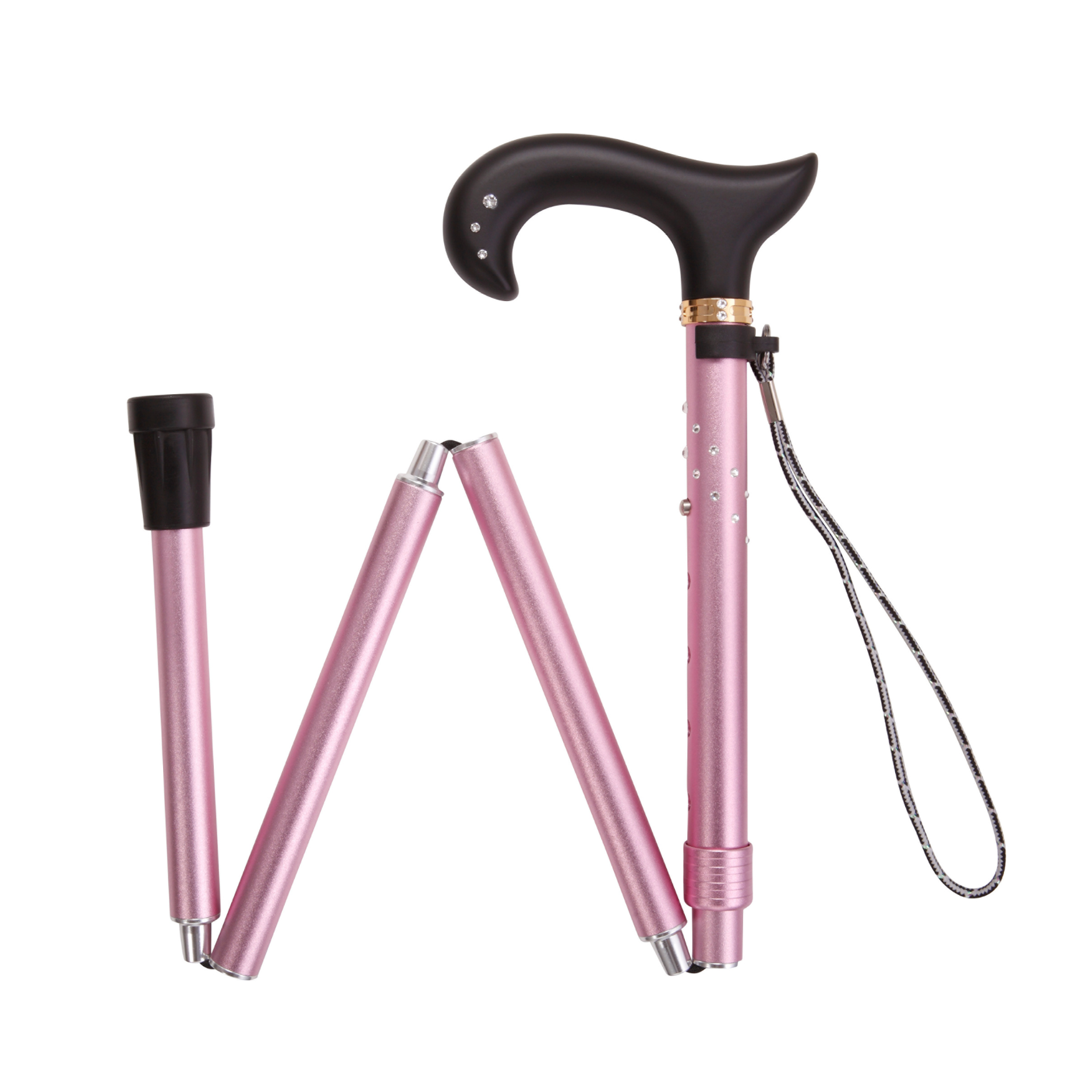 Swarovski Folding Derby Cane