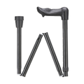 Ergonomic Folding Walking Cane with Adjustable Palm Grip - Compact