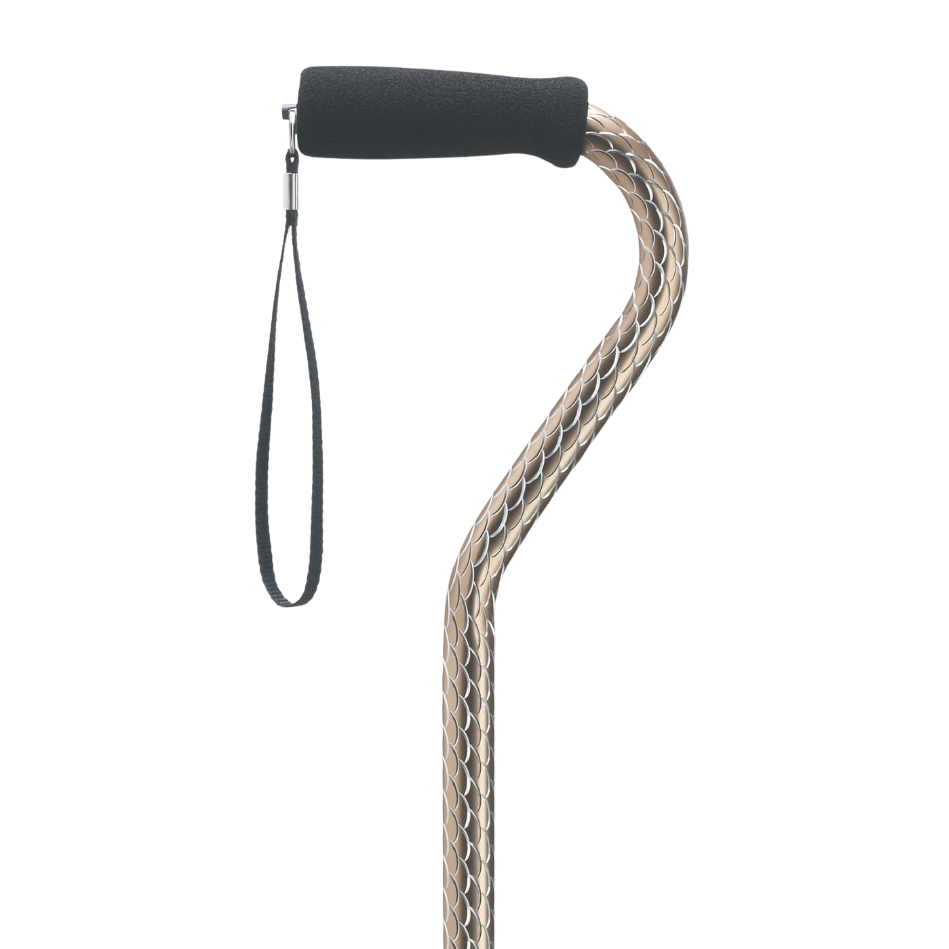 Adjustable Aluminum Walking Cane with Hypalon Grip