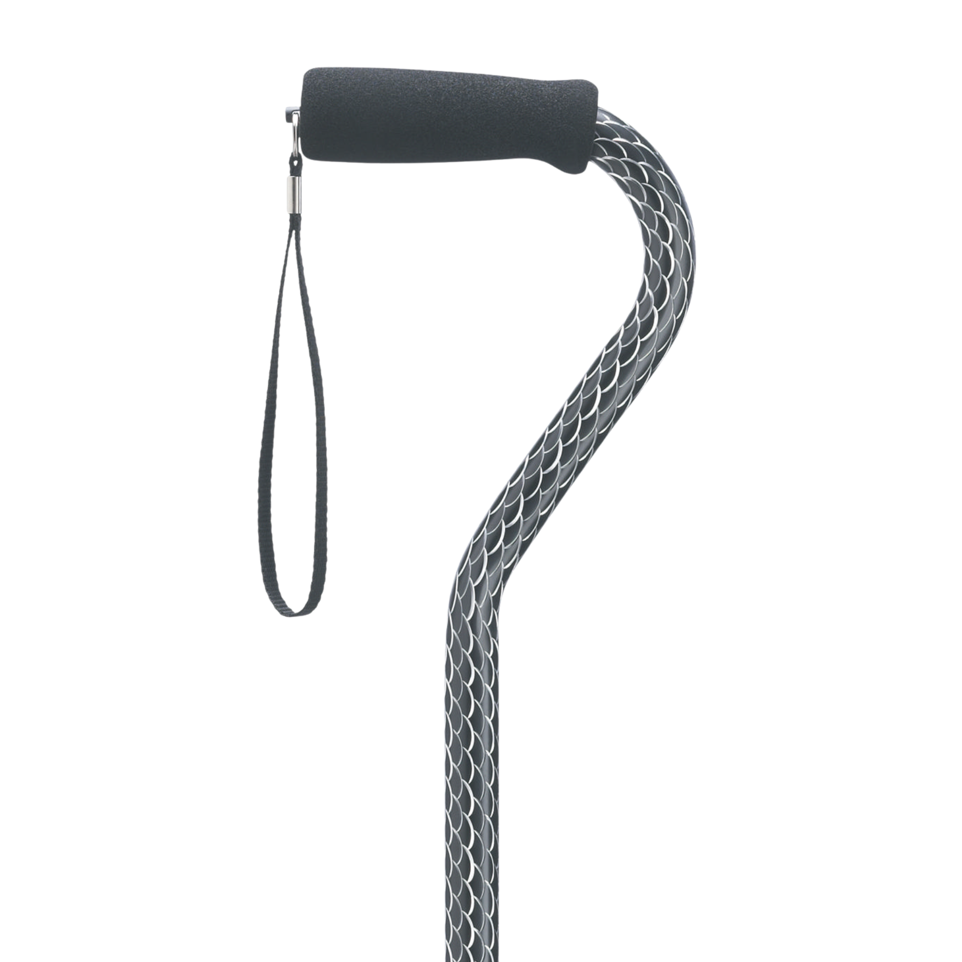 Adjustable Aluminum Walking Cane with Hypalon Grip