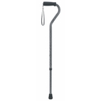 Adjustable Aluminum Walking Cane with Hypalon Grip