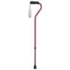 Adjustable Aluminum Walking Cane with Hypalon Grip