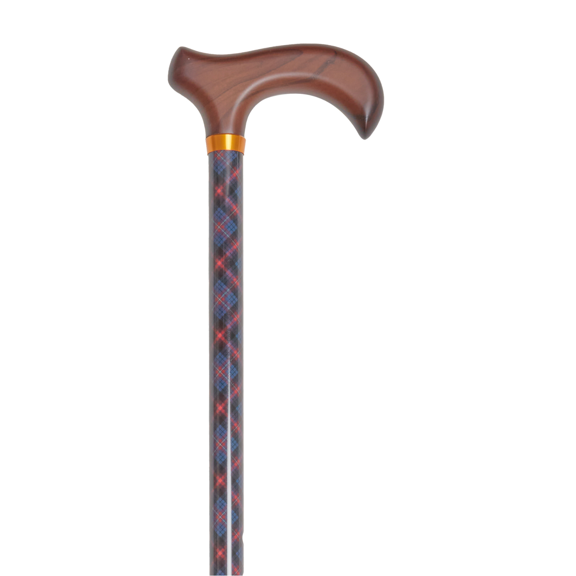 Stylish Adjustable Walking Cane with Wood Handle - 11 Trendy Prints